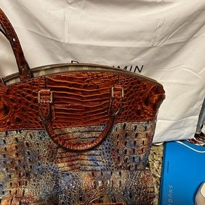 Brahmin handbag plus wallet